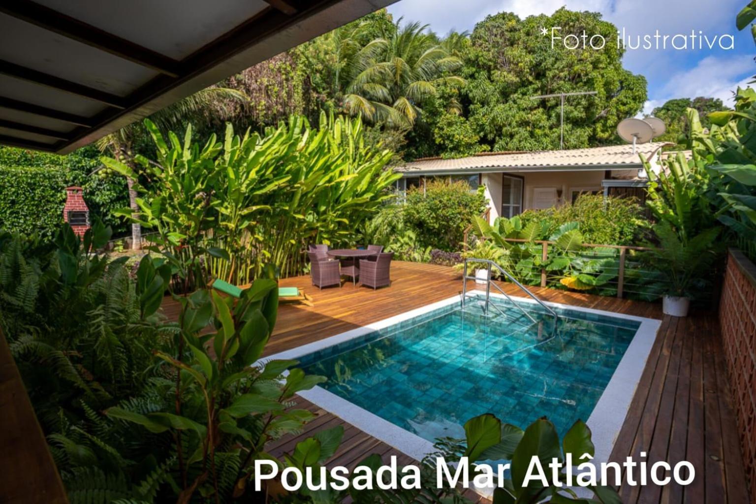 Pousada Mar Atlantico 费尔南多 - 迪诺罗尼亚 外观 照片