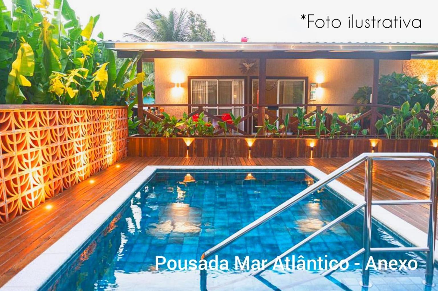 Pousada Mar Atlantico 费尔南多 - 迪诺罗尼亚 外观 照片